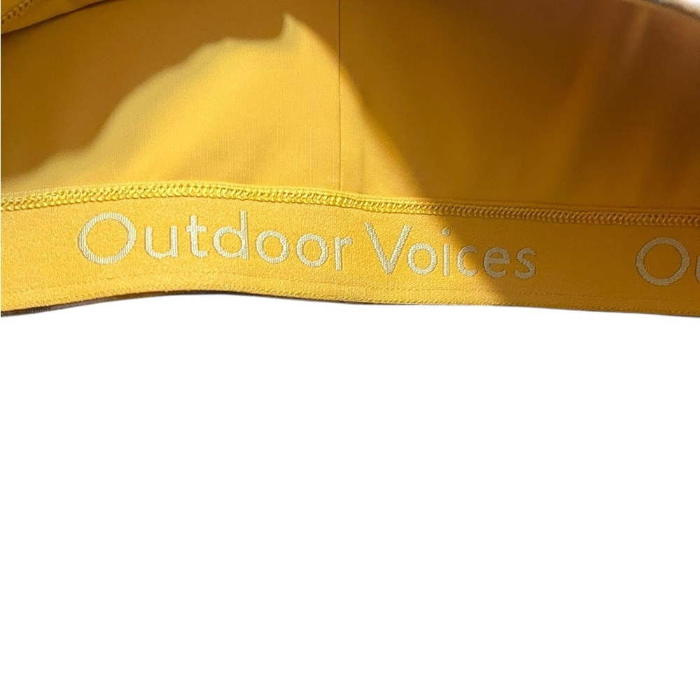 Outdoor Voices Flow FreeForm Coord Bralette in Sunset Yellow Size Medium - Picture 6 of 10